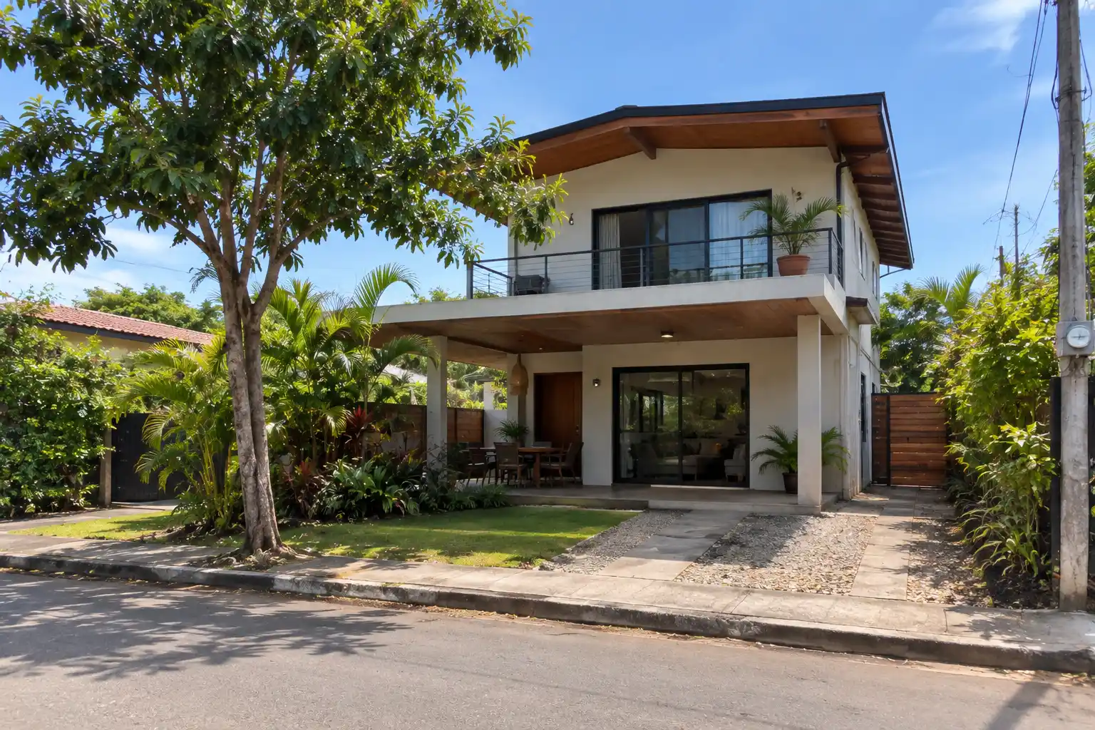 Garden family home, Playa Grande, Costa Rica